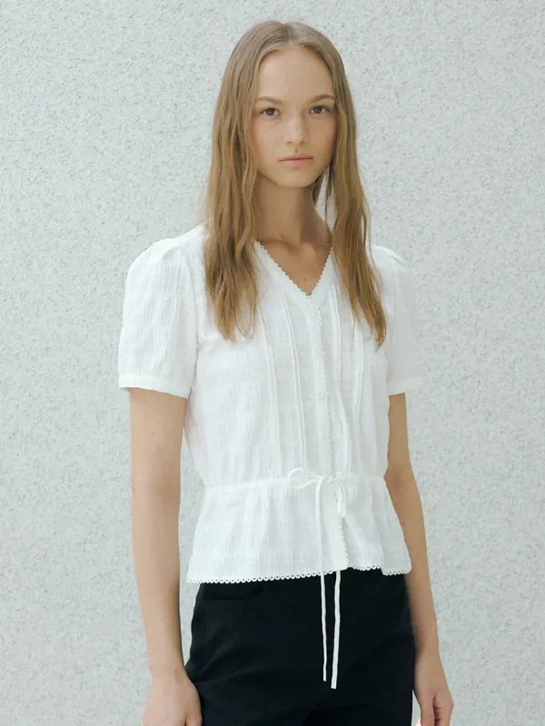 HANDEL LACE BLOUSE_WHITE