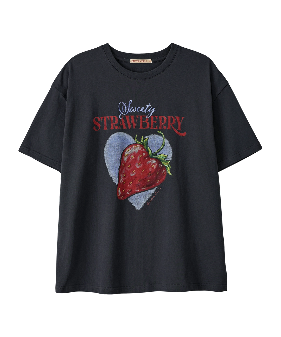 비터셀즈 Ruby Berry Tee-Charcoal 상품 이미지 1