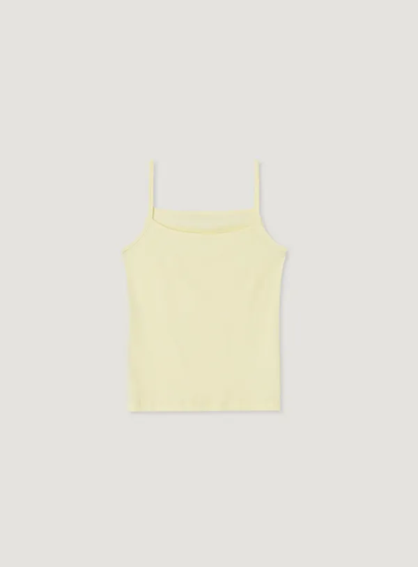 [ROUTINE] CAMPA SLEEVELESS_CREAMY LEMON