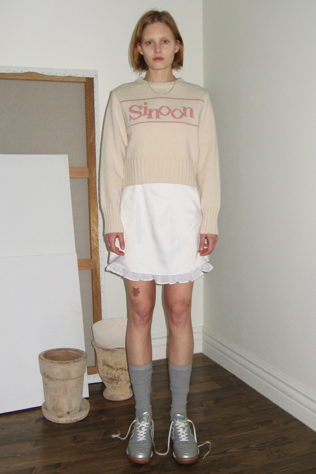 시눈 Sinoon Pullover Knit (Ivory) 상품 이미지 2