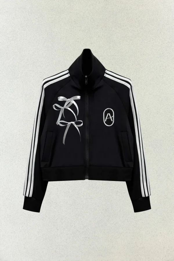 JOEL JERSEY TRACK TOP / BLACK