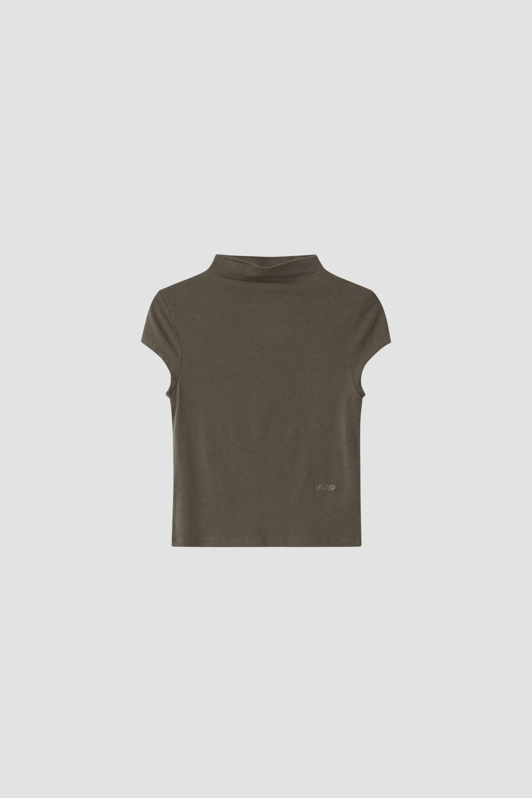 쏘딩키브레드 Rosy Khaki Brown T-shirts 상품 이미지 1