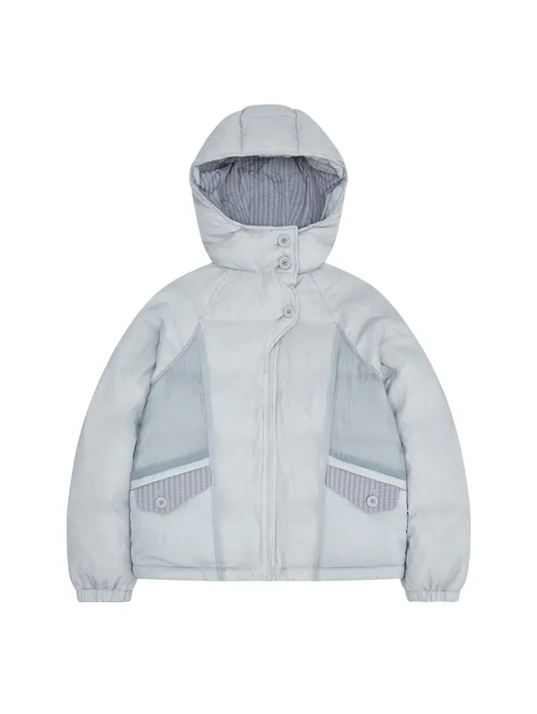 [10.02 예약 발송] BUTTON DUCK DOWN [BLUE GREY]