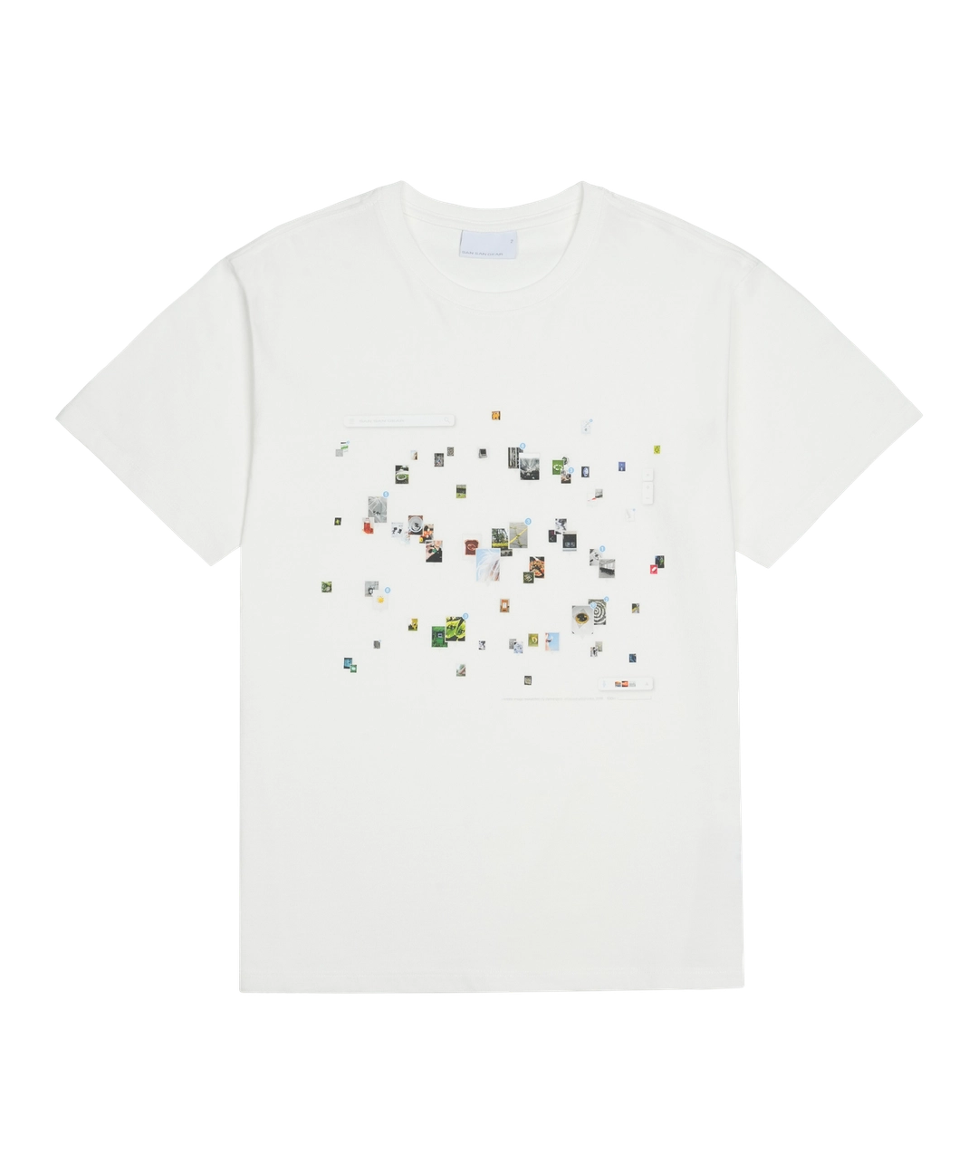 산산기어 THROWBACK T-SHIRT [WHITE] 상품 이미지 1