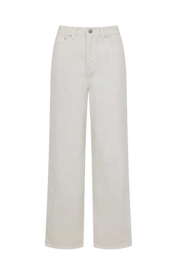 [기장선택]Straight Dyeing Denim[LMBESPDN4112]-Cream