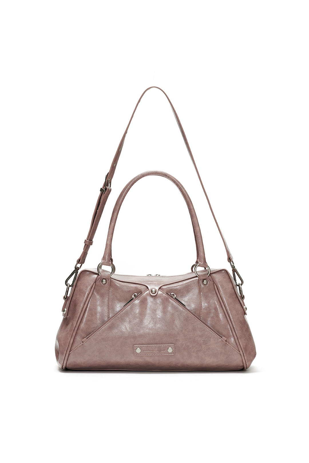 썬번프로젝트 FAUX LEATHER M.O.S BAG, PINK 상품 이미지 3