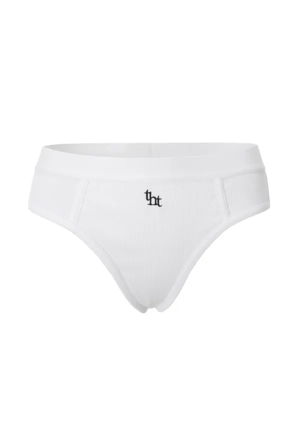 Rib logo thong