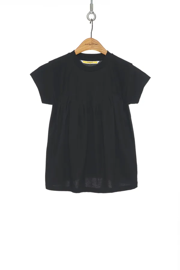 SS25 BLACK CONCEALED BRA TOP