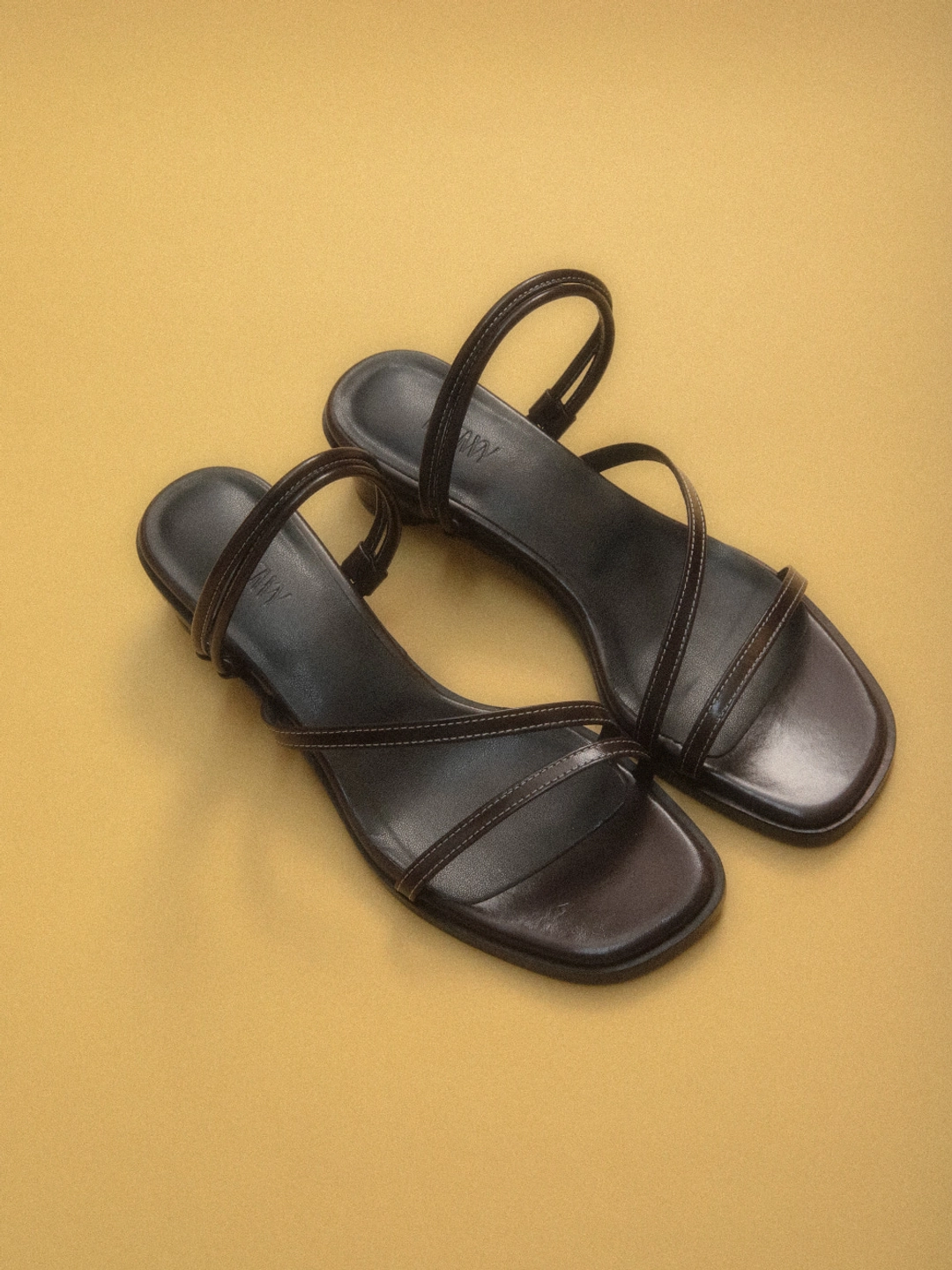 러브듀이 20-2WAY sandal (white stitch ver.) / 브라운 상품 이미지 3