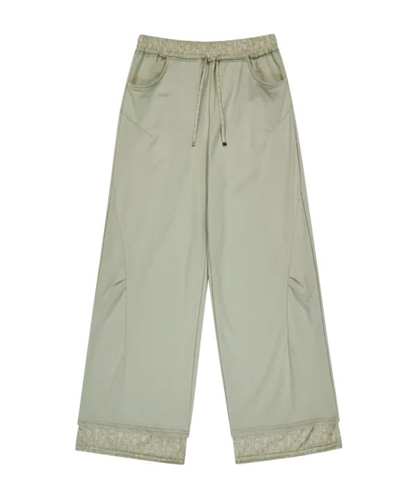 Double-Waisted Jersey Pants / Khaki