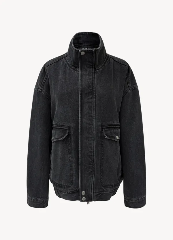 Luden High Neck Denim Jacket