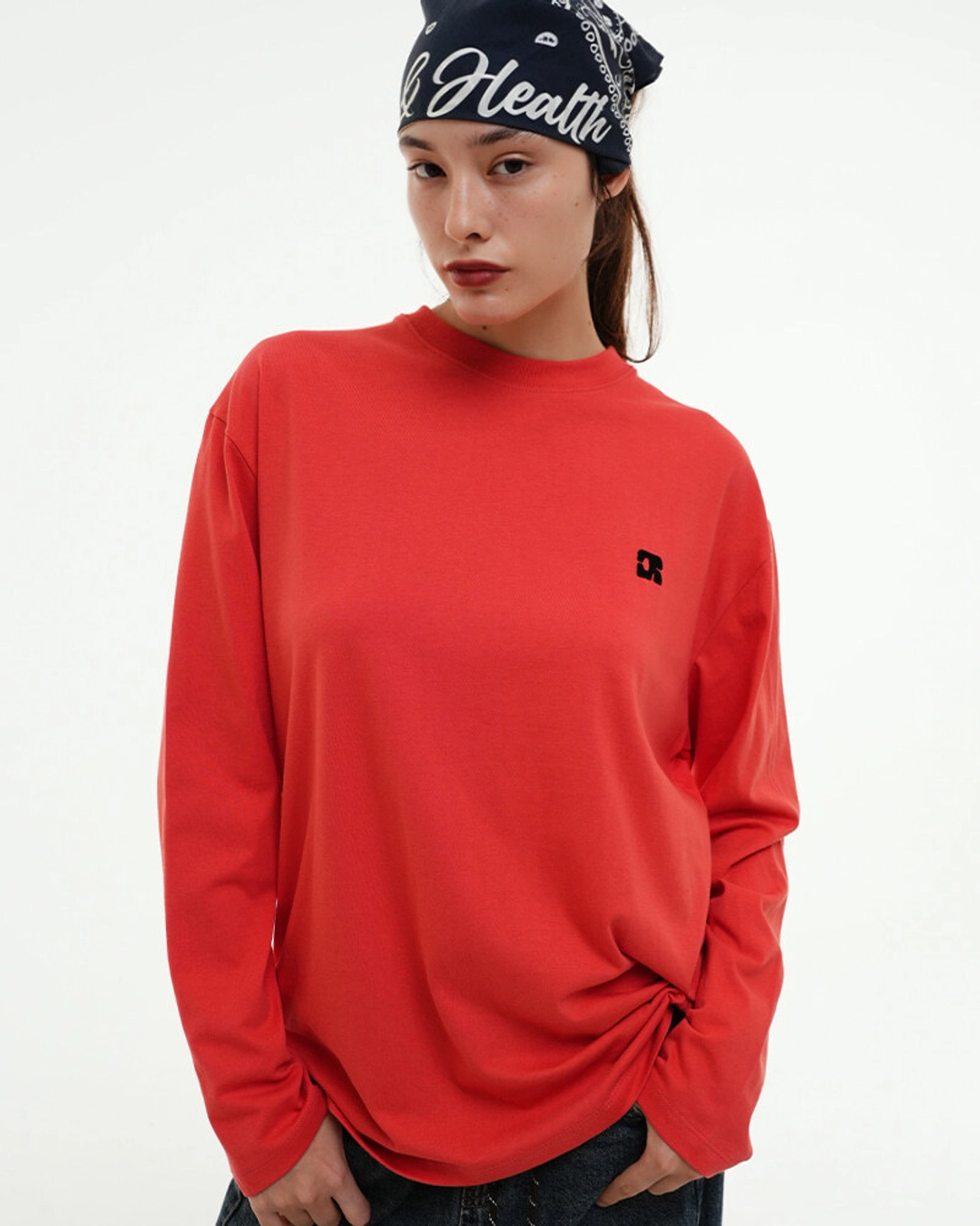 센토르 CENTAUR LONG SLEEVE T-SHIRT_RED 상품 이미지 2