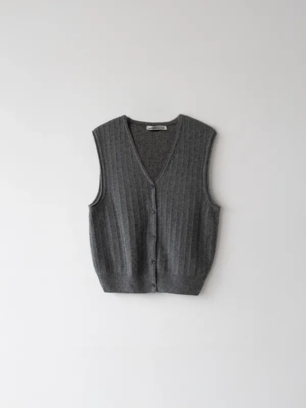 Angko Knit Vest (Grey)