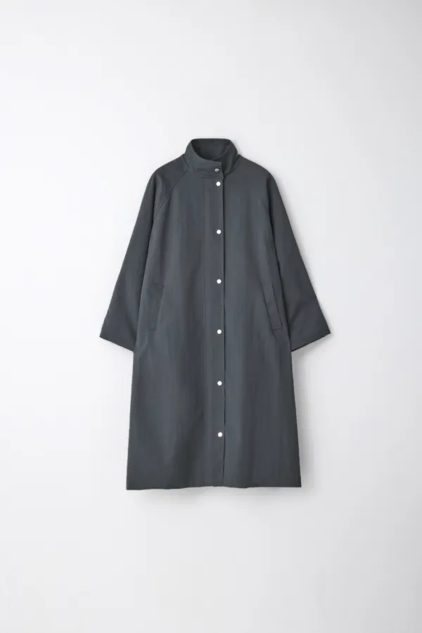 Dover Trench Coat_Charcoal