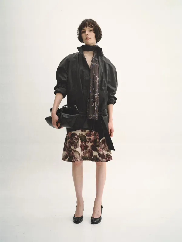 TOD LOW HALF JACKET / WAX BLACK