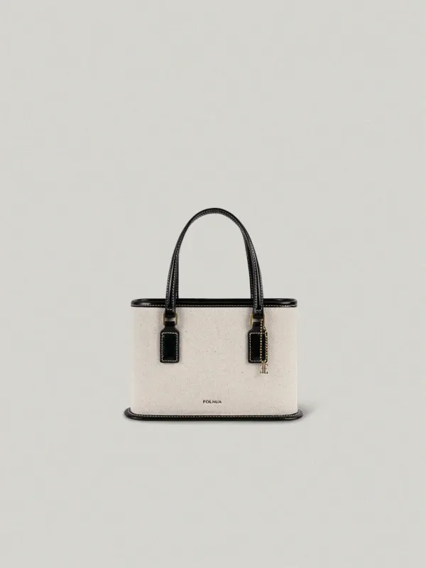 Mini Borough Bag Black - canvas미니 버로우백 - 캔버스