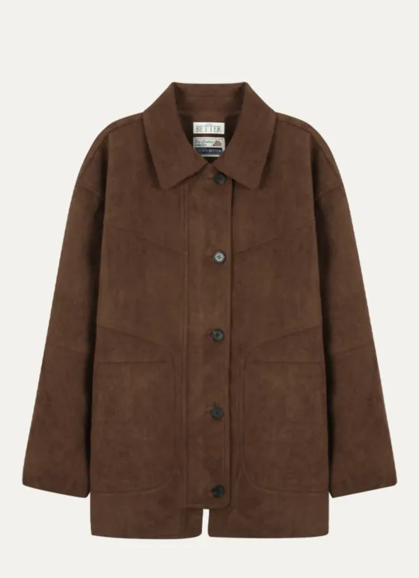 Overfit field suede jacket [KNFW03JK01]_[2color]