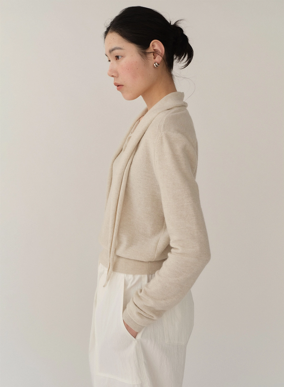 킨더살몬 Linnea Cotton Pants Ecru 상품 이미지 2