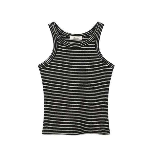 Bin Sleeveless_Black Stripe