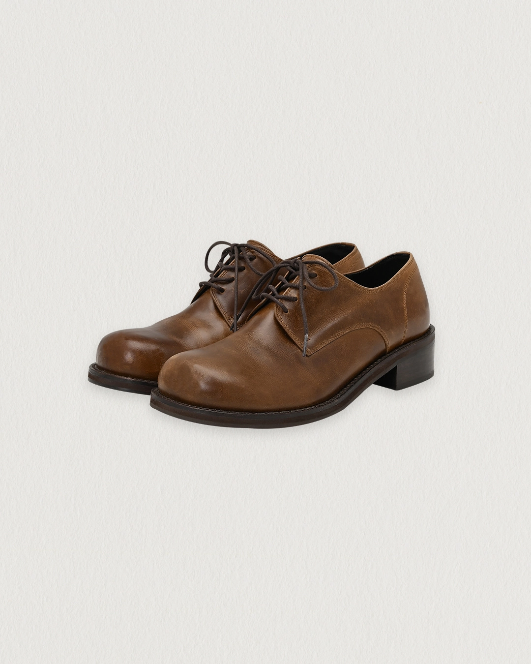 플레따 [Exclusive] flétta Handmade Derby Shoes_Brown 상품 이미지 2