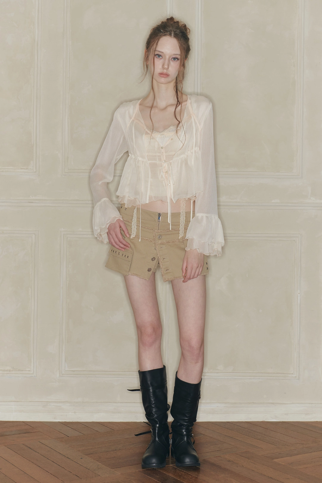페인오어플레져 [9/21~] MOONFLOWER TOP cream 상품 이미지 1
