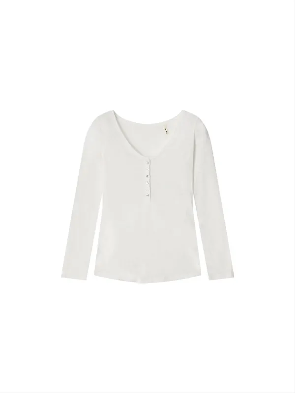 [SET] SHELL BUTTON TOP 2PCS