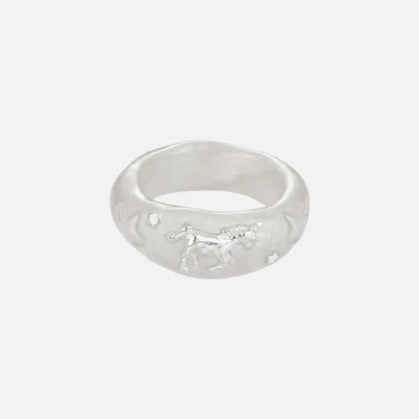 unicorn ring-white