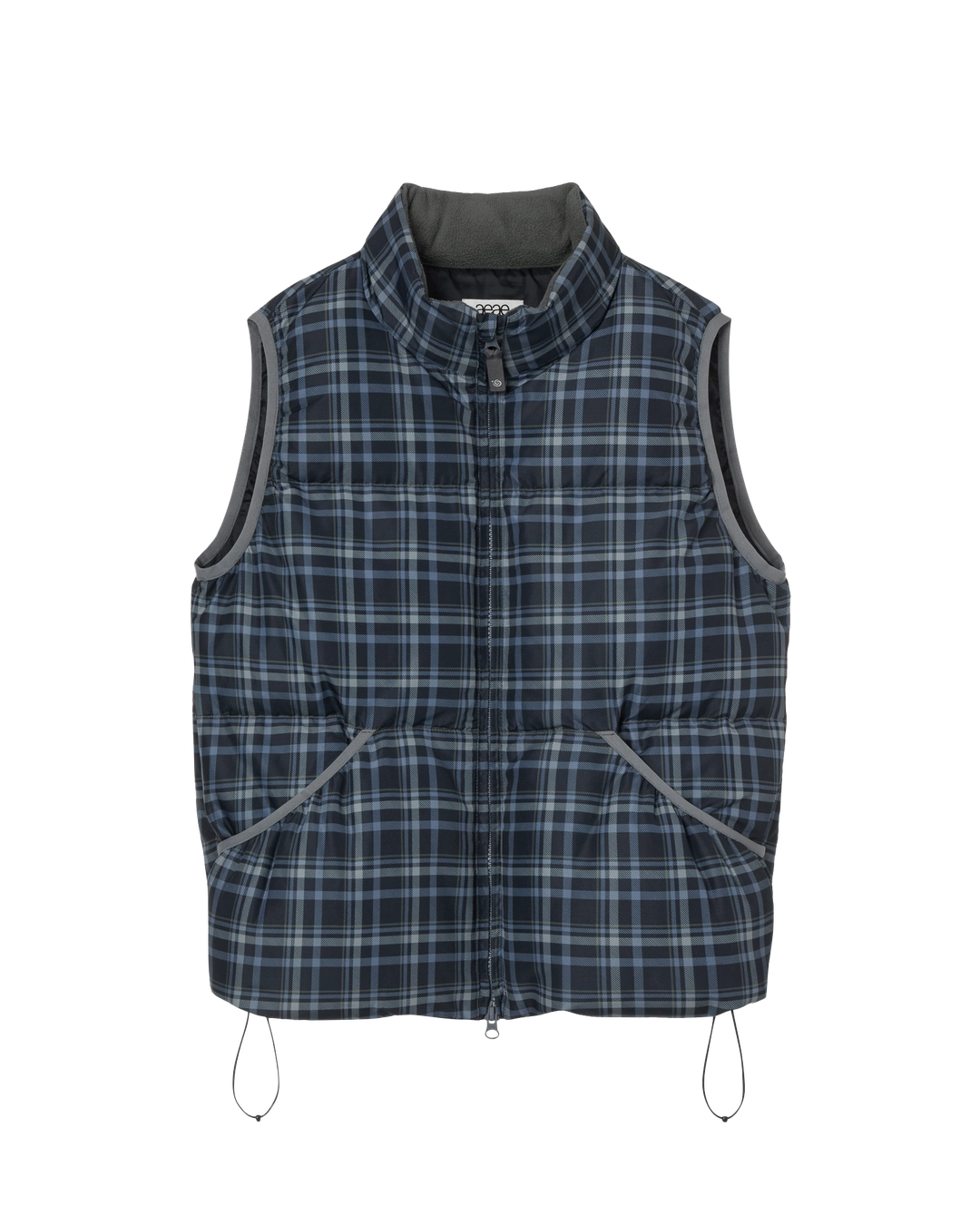 에이이에이이 CHECK PADDED VEST [BLUE] 상품 이미지 3