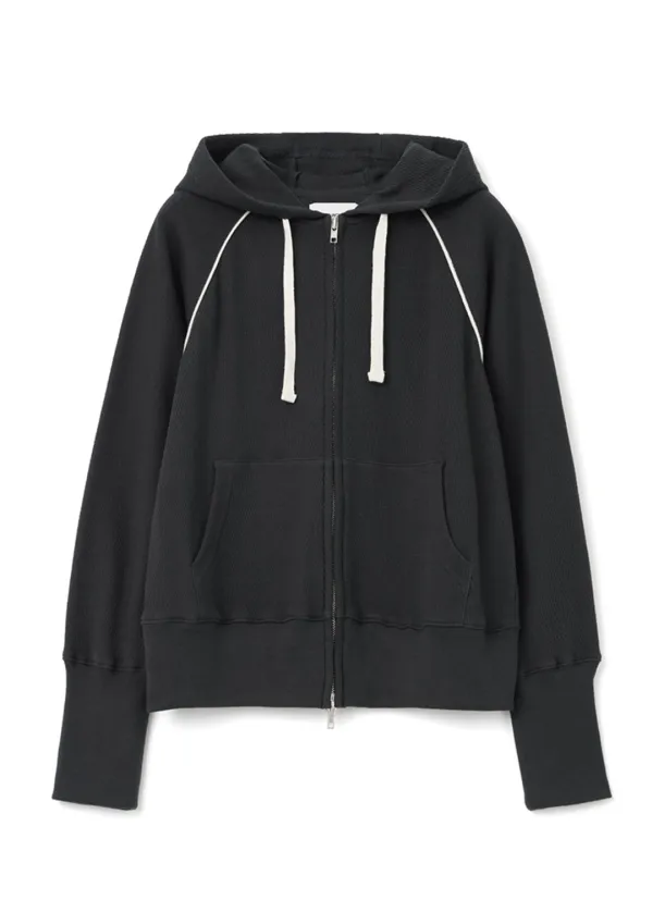 Bound Hood Zip Up [Vintage Black]