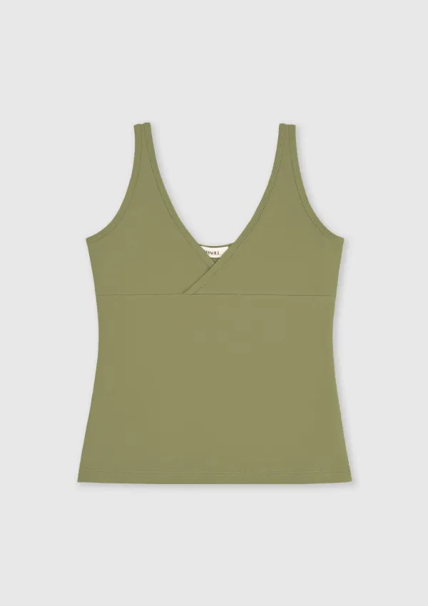 Salt Sleeveless (Khaki)