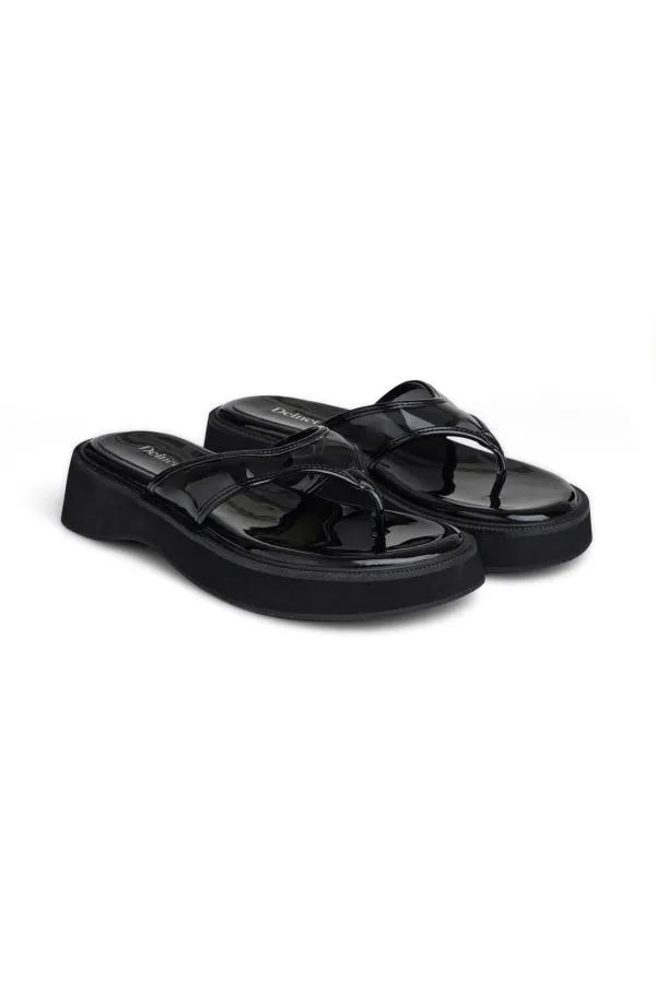 JELLY FLIP FLOP IN BLACK