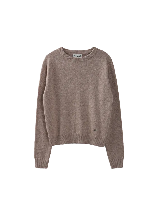 Mused Classic Cashmere Pullover - Oatmeal