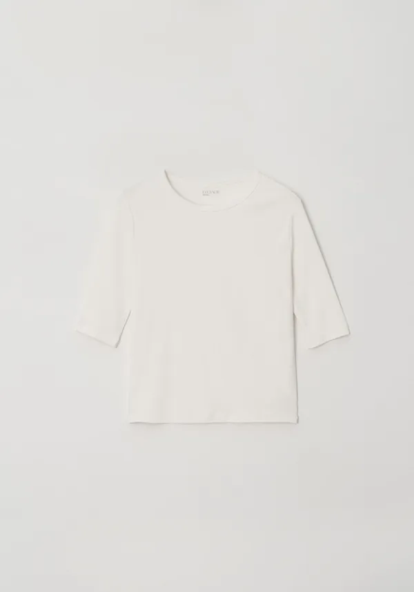 Regular span half tee (Ivory)