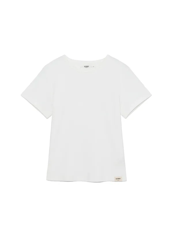 G BABY TEE (LONG VERSION) (WHITE)