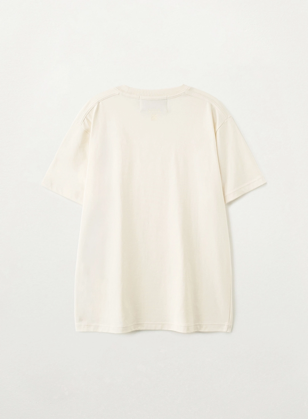 세터 Supima Basic Crewneck T-Shirt - Cream 상품 이미지 2