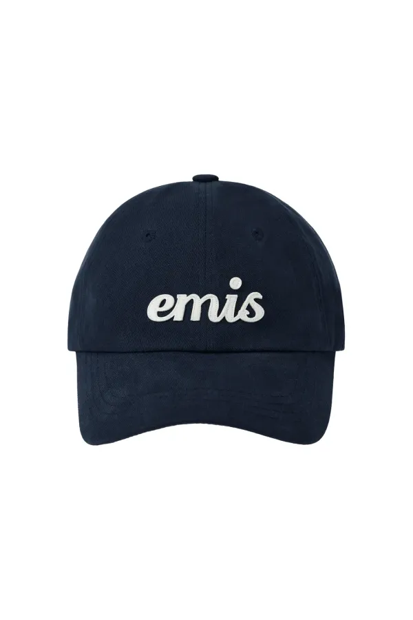 APPLIQUE BALL CAP-NAVY