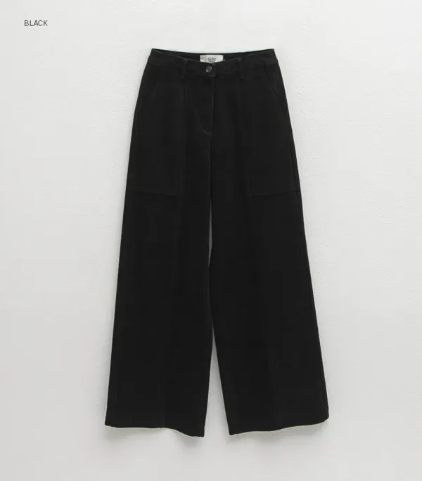 (PT-5603)HALEY WIDE STITCH PANTS
