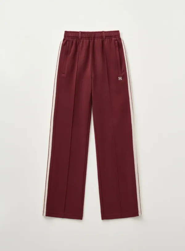 (W) Lawton All Day Track Pants - Burgundy