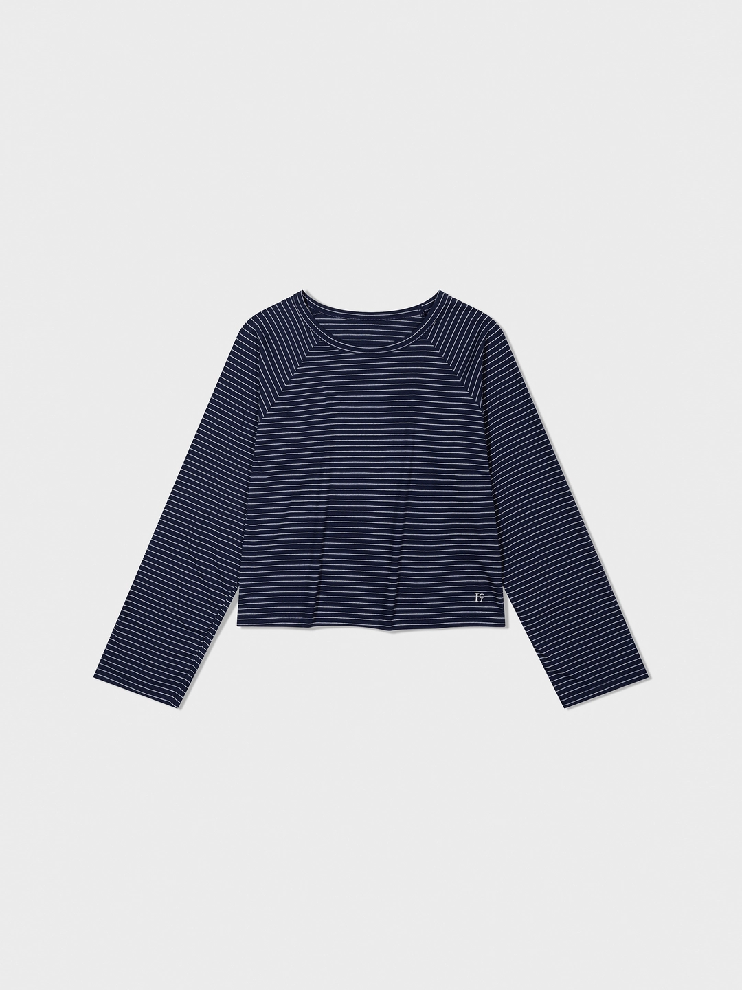 로우클래식 Striped Raglan T-Shirt_Navy 상품 이미지 1