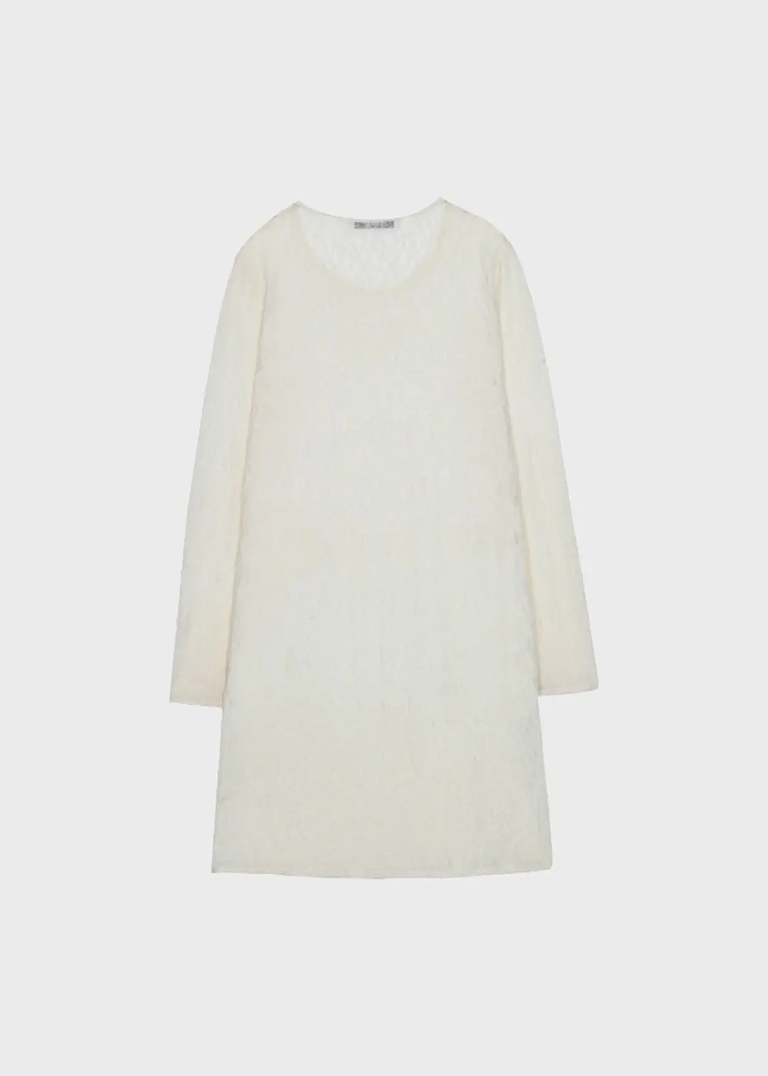 layered dress (cream)