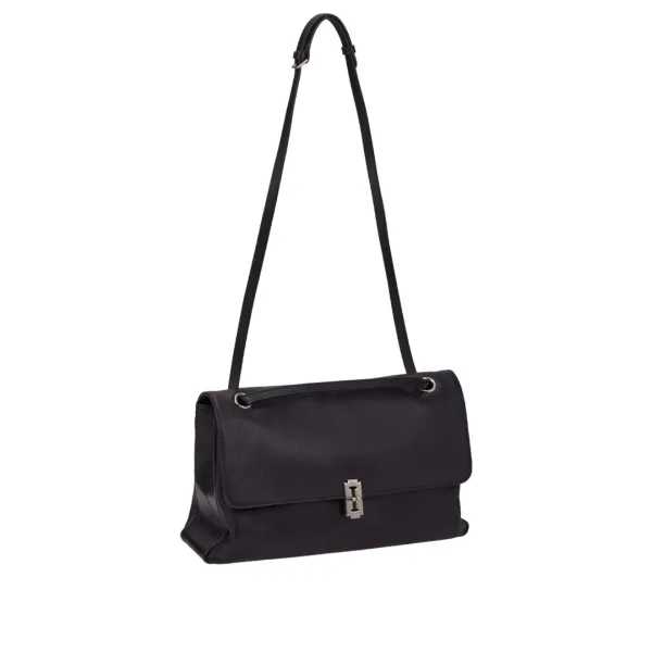 Toque Soft Baguette Shoulder L (토크 소프트 바게트 숄더 라지) Black