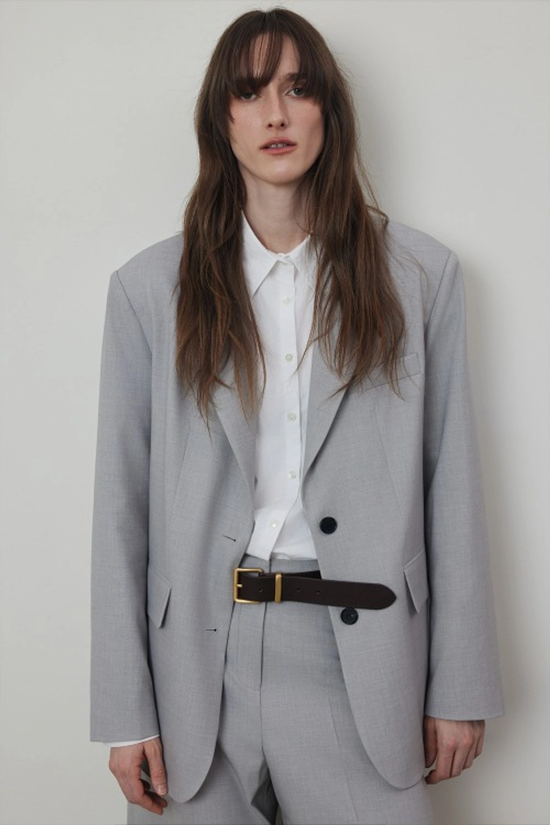 퀸스래빗 Modern Single Breast Middle Jacket 상품 이미지 2