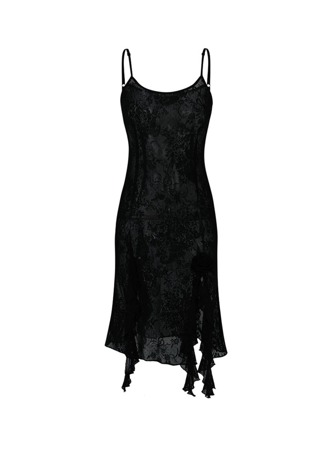 루루서울 Antique See Through Dress (Black) 상품 이미지 3