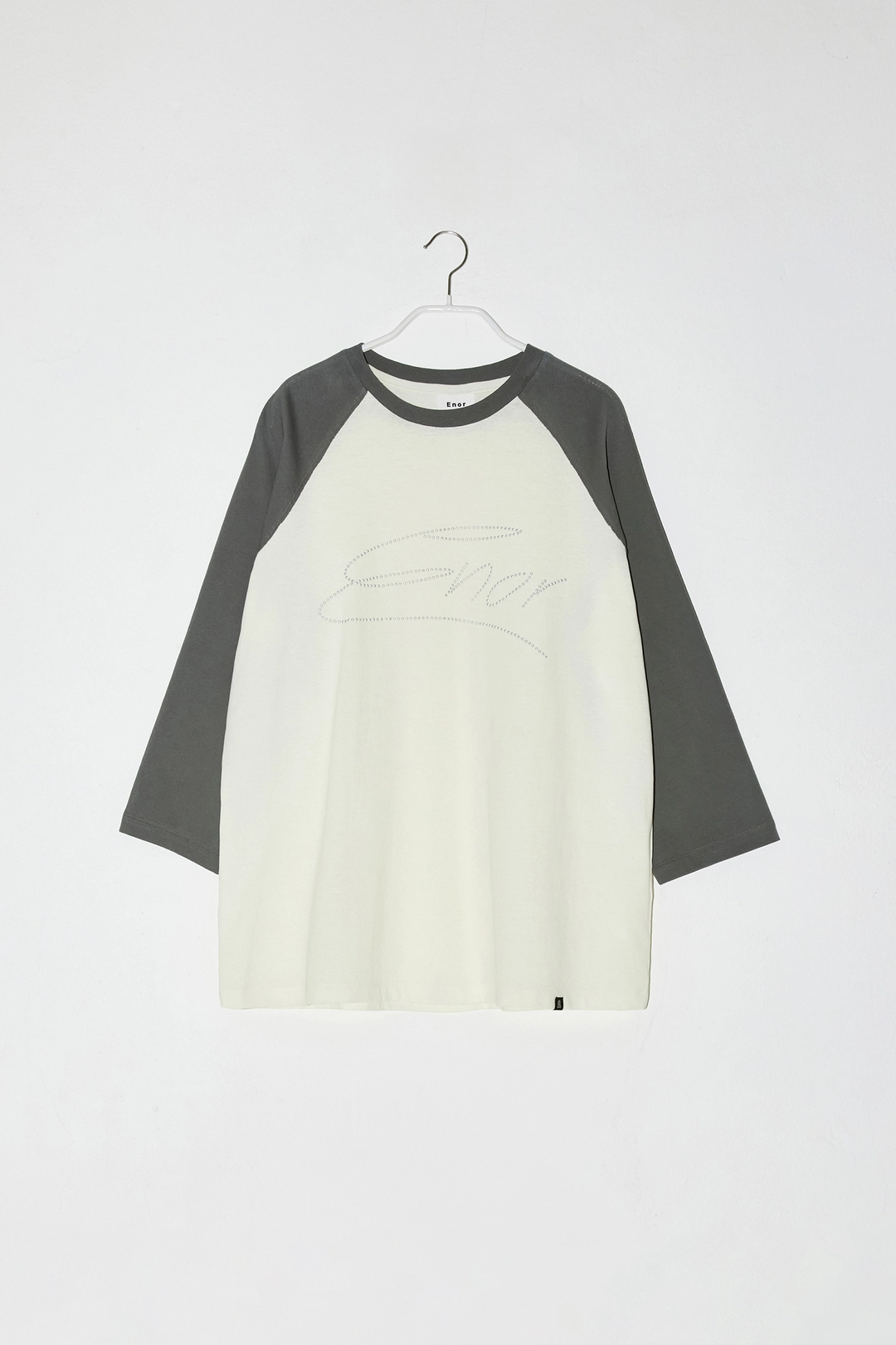 엔오르 ENOR RAGLAN T-SHIRT - CREAM 상품 이미지 1