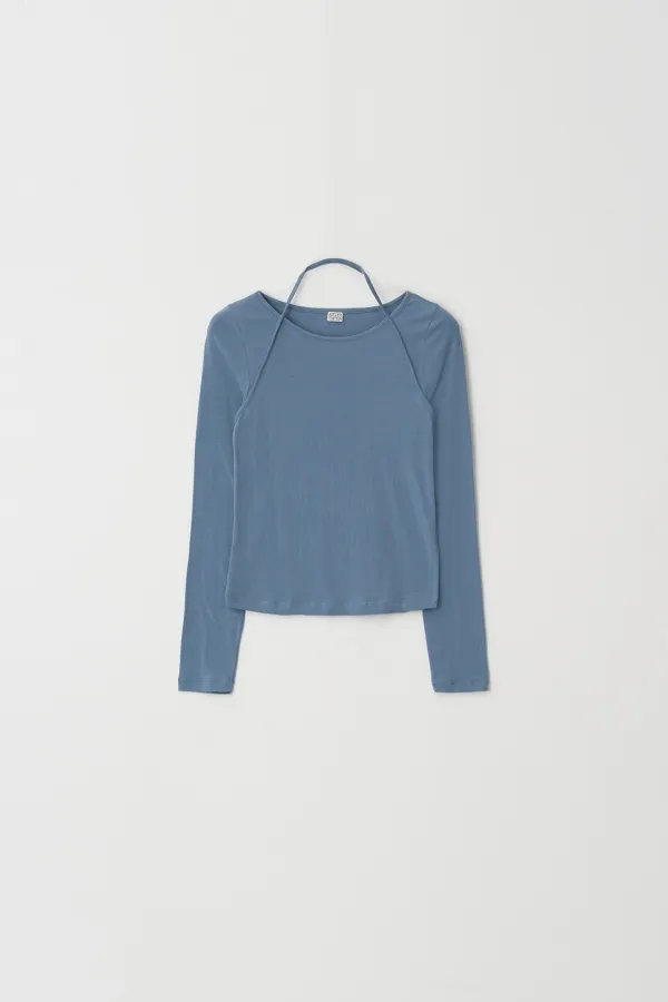String T-shirt (blue)