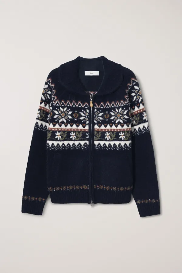 UNISEX COWICHAN CARDIGAN NAVY