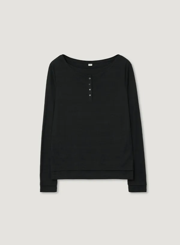 EEZ LAYERED TEE_CHARCOAL