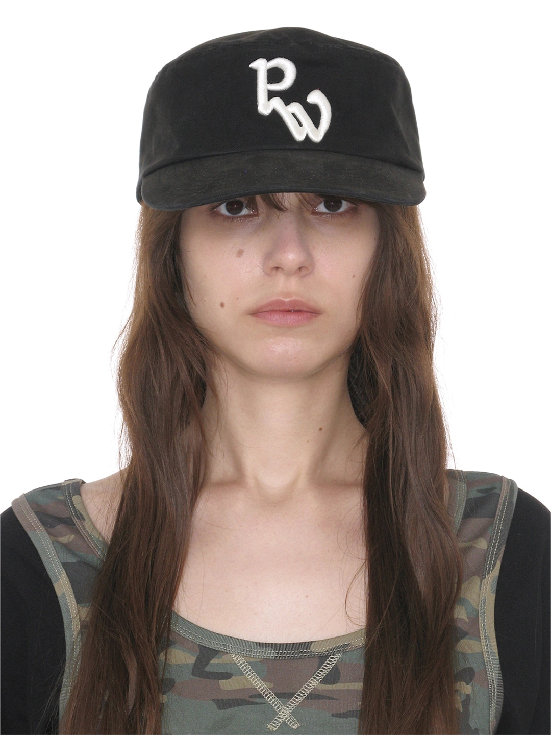 파르티멘토 [WOMEN] PW SYMBOL PILLBOX CAP_BLACK 상품 이미지 2