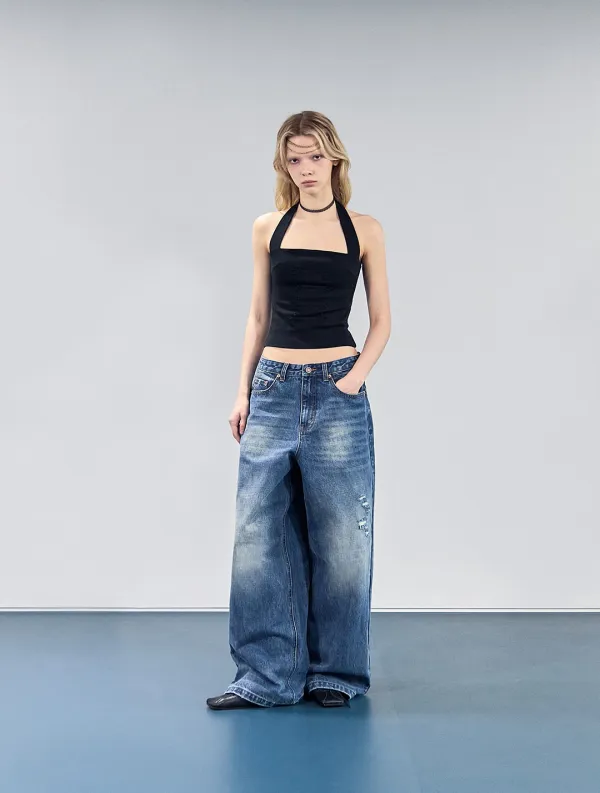 FADE WIDE DENIM (BLUE)