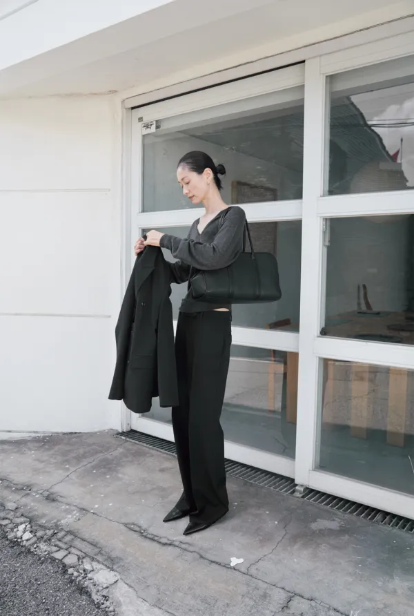 QUIET TROUSERS ( BLACK )